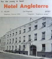 Angleterre Hotel 1965 advert