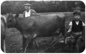 Joseph Marie Rabet and his grandson