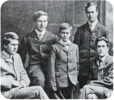 Lawrence brothers: Thomas, Montagu, William, Frank and Arnold