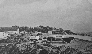 The coast at Samares in 1908