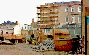 Building work in 1977