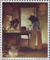'Tante Elizabeth' on a Jersey stamp