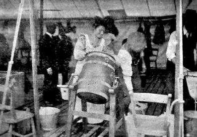 1912 butter making competition from La Chronique de Jersey