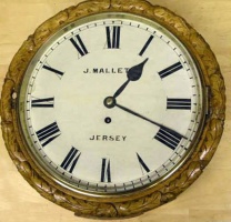 A clock made by John Mallett