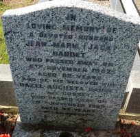Baudet - St Ouen parish cemetery