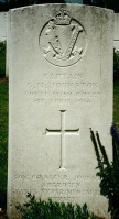 Vermelles British Cemetery, Capt George Mitchell Johnston