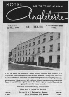 Angleterre Hotel advert in the 1964 tourism guide