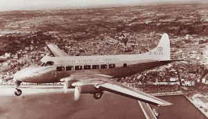 British European Airways Heron