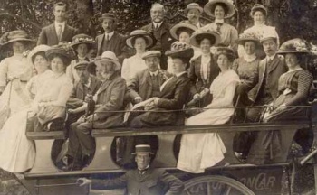 An Edwardian era charabanc outing