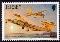 1987 50th anniversary stamps