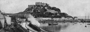 A panoramic view of Gorey