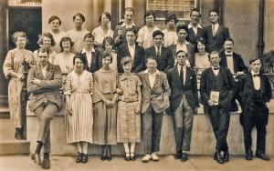Staff of the Rochford Private Hotel, which was in Kensington Place