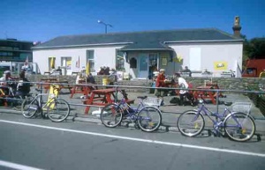 Millbrook Station is now a cafe, and the railway track has become a cycle track