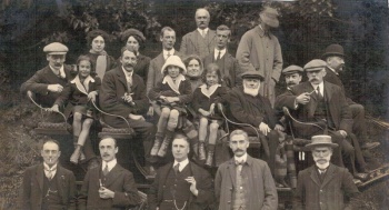 A typical picture by Albert Smith of a charabanc outing - he must have taken thousands
