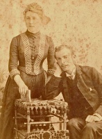 Frederick Edmonds and Blanche Amy Cuming. Blanche was born in Jersey in 1864, the daughter of Frederick Cleverton Cuming (1831-1892) and Rosanna, nee Robinson (1831-1917). She emigrated to Australia and married Frederick Dixon Edmonds (1862-1908) in New South Wales in 1888. The couple had four children
