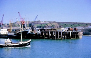 Pilot boat La Rosiere in St Helier Harbour