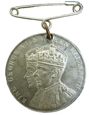 1937 Jersey coronation medal