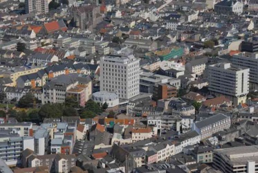 The main States office building, Cyril Le Marquand House, in 2007