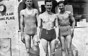 At Havre des Pas Pool in 1936