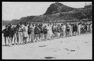 Sandringham Hotel sports day at La Pulente in 1929