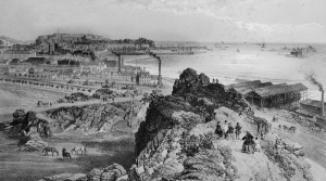 West Park shipyard viewed from Westmount