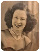 Margaret Butler (1927-2016) in 1945