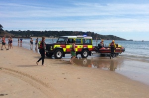 Inshore rescue craft training
