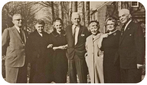 Hine family in Maryland in 1962