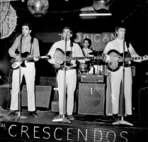 Crescendos were a popular resident group at the Tropicana