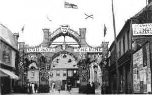 Another arch at Cheapside in 1911 for the Coronation of King George V
