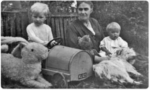 John and Andree Boielle with their great-aunt, Ann Howard