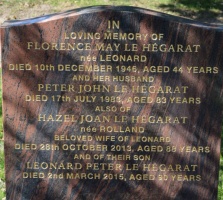 Le Hegarat - St Ouen parish cemetery