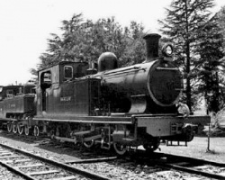 The largest engine used on the line, 'La Moye'