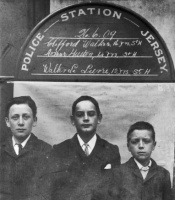 Walter Le Lievre, aged 12, was convicted of burglary in 1909, together with Clifford Walker and Arthur Huston. He was sent to reformatory school