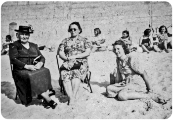 Avril Alice Labey, Mary Jane Mauger and Florence Marie Vibert