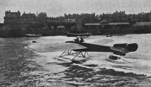 Weymann lands back off St Malo