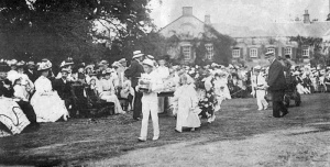 Dancing girls from St Clement School