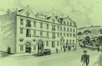 A drawing of the Weighbridge frontage