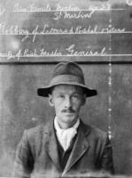 Peter Emile Moitie, born in St Martin in 1887, was convicted by the Royal Court in 1915 of stealing letters and postal orders and sent to prison for six months with hard labour.