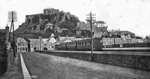 A train leaving Gorey Harbour in 1909