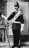 Drum Major Ernest Cole of the Yorkshire Regiment in 1915