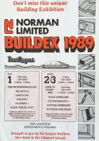 Advert for a 1989 exhibition at Fort Regent