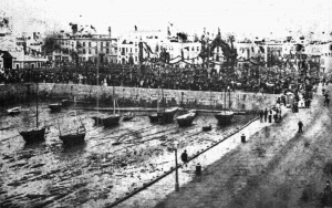 Unveiling of Queen Victoria statue