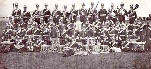 The band of the East Surrey Regiment