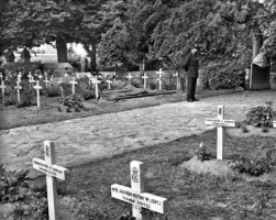 An individual coffin was exhumed at the family's request in 1956