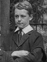 H.E.B. de Gruchy in 1912, at King`s School, Canterbury, courtesy of Peter Henderson, the school archivist