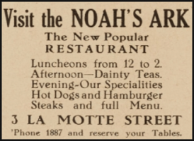 Advert from Jersey Leader, 1935