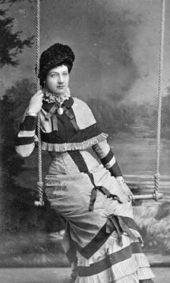 1880 portrait by Baudoux