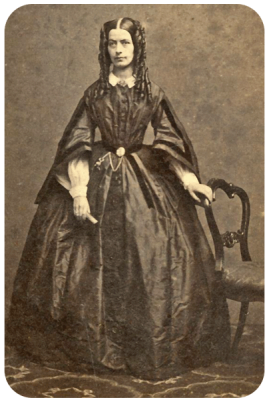Mary Ann de La Taste, nee Pellier -Bashford circa 1860