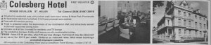 Colesberg 1972 advert